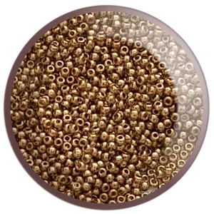 11/0 TR-204 Montana Blue Gold Lustre 10g/30g Round Toho Seed Beads | Beading Supply