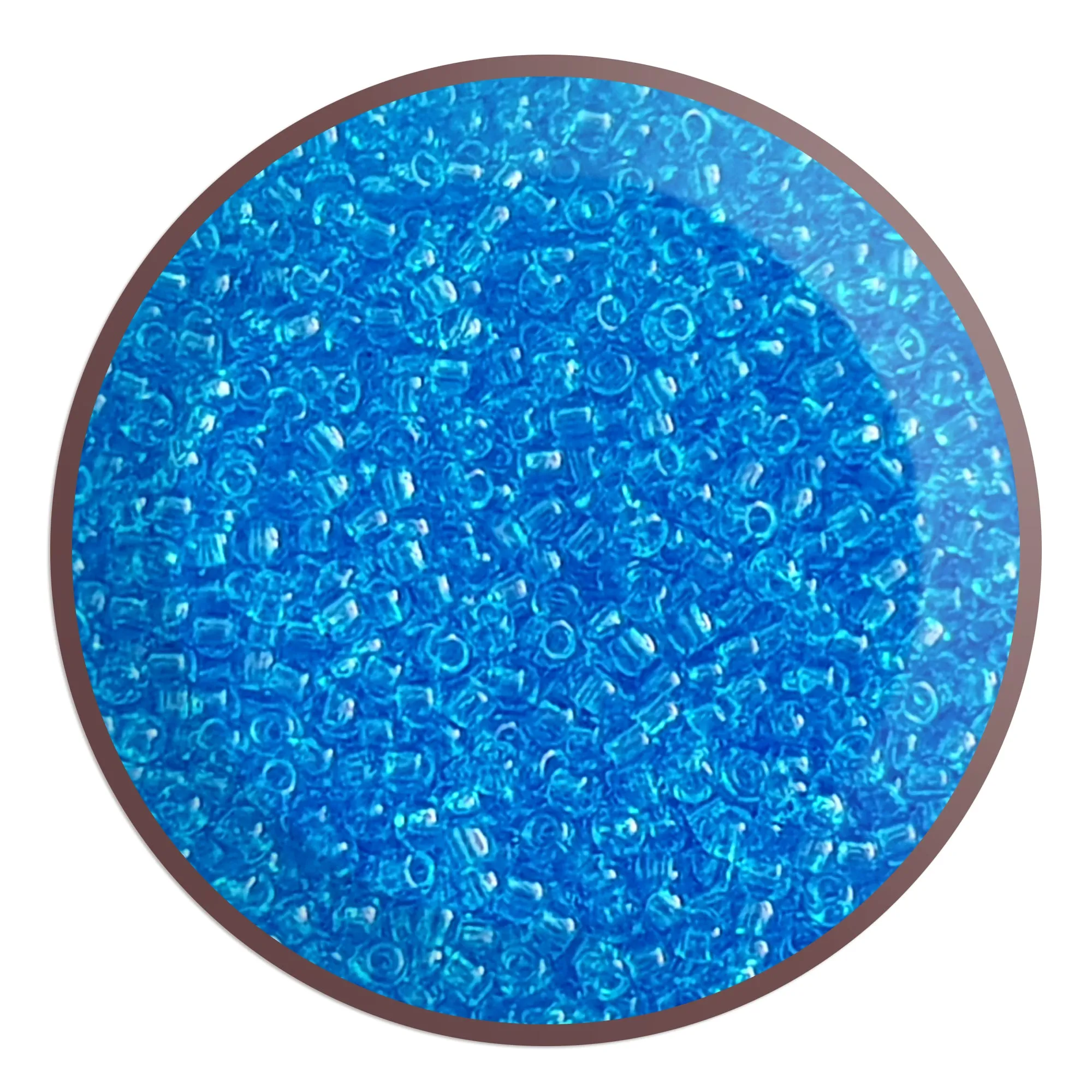 11/0 TR-3B Dark Aquamarine Transparent 10g/30g Round Toho Seed Beads | Beading Supply