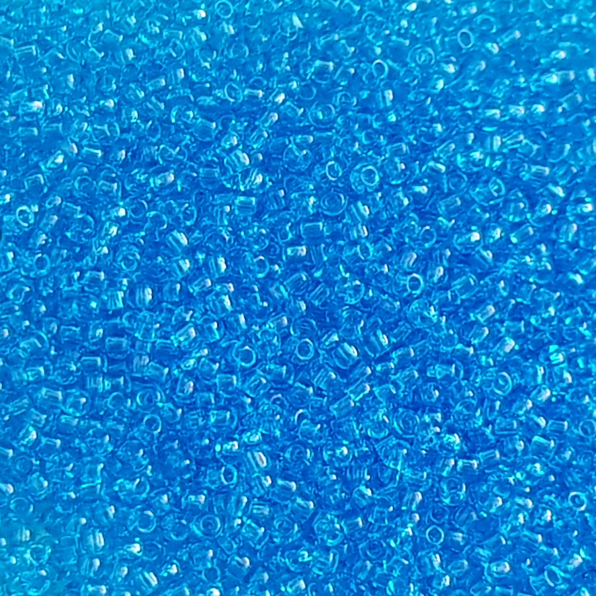 11/0 TR-3B Dark Aquamarine Transparent 10g/30g Round Toho Seed Beads | Beading Supply