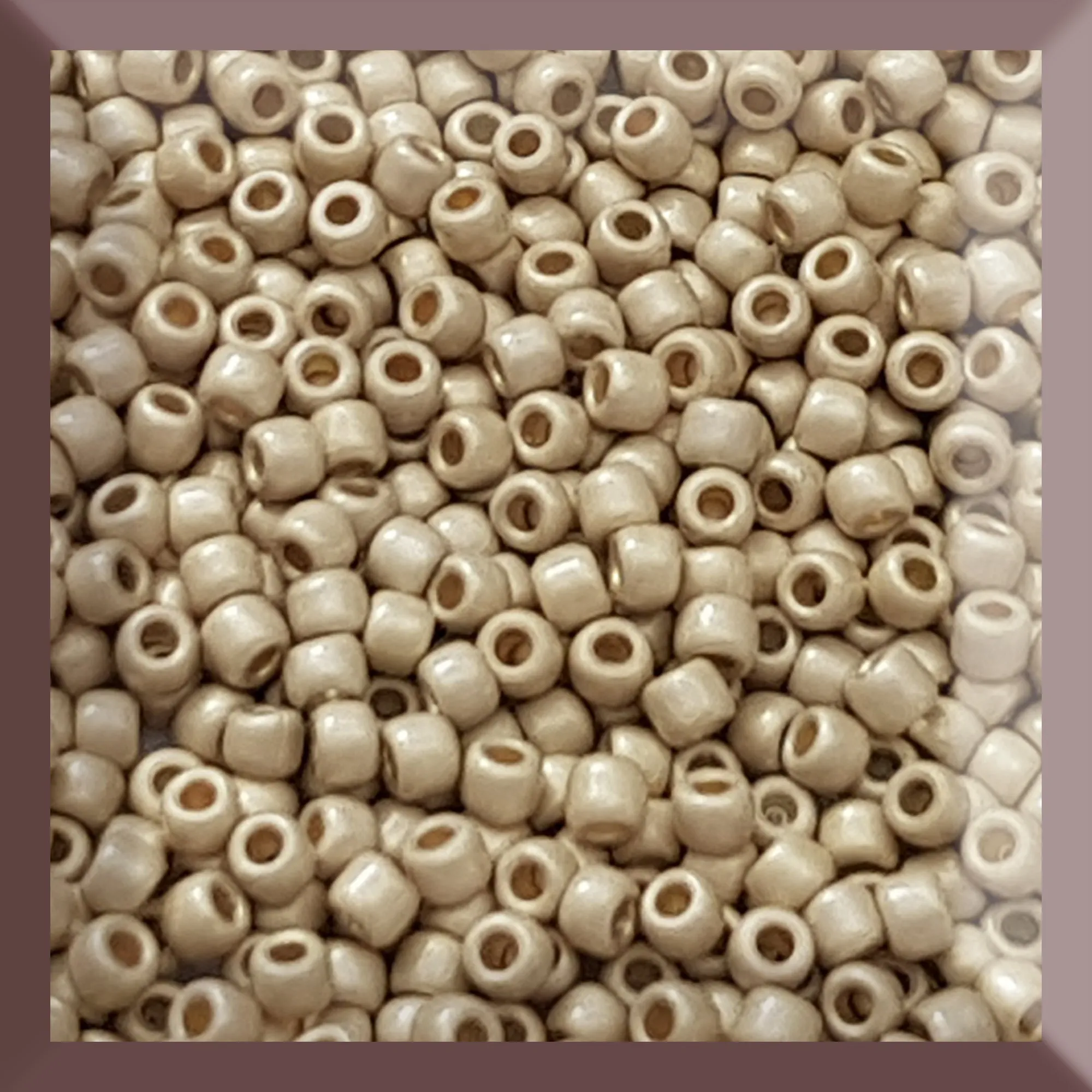 11/0 TR-PF558F Aluminium Galvanized Matte Permanent Finish 10g/30g Round Toho Seed Beads | Beading Supply