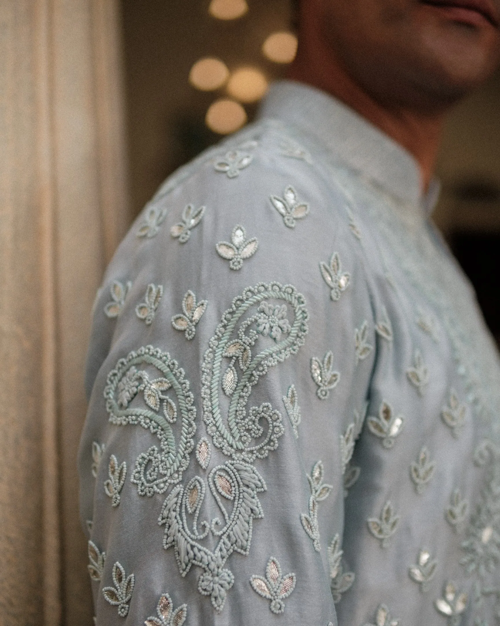 Dainty Dots Henna  Kurta Set