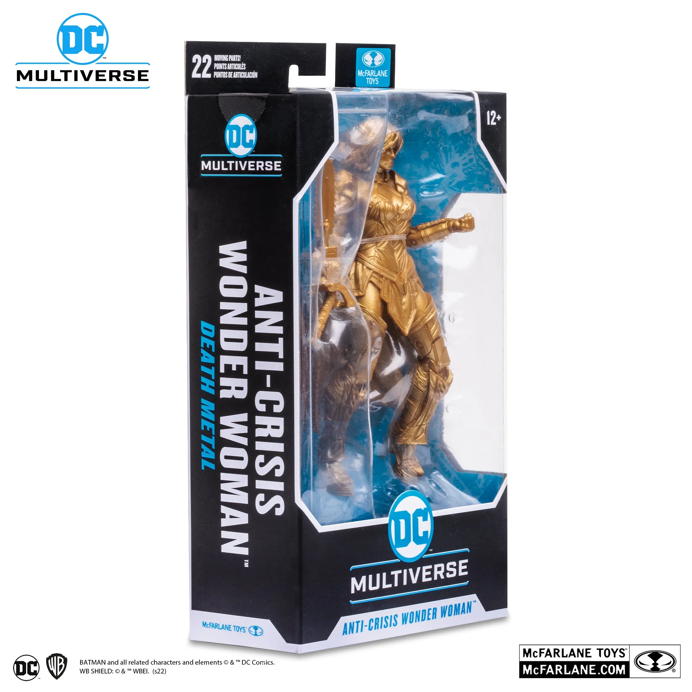 DC Multiverse Anti-Crisis Wonder Woman (Gold Label) Walmart Exclusive - McFarlane Toys