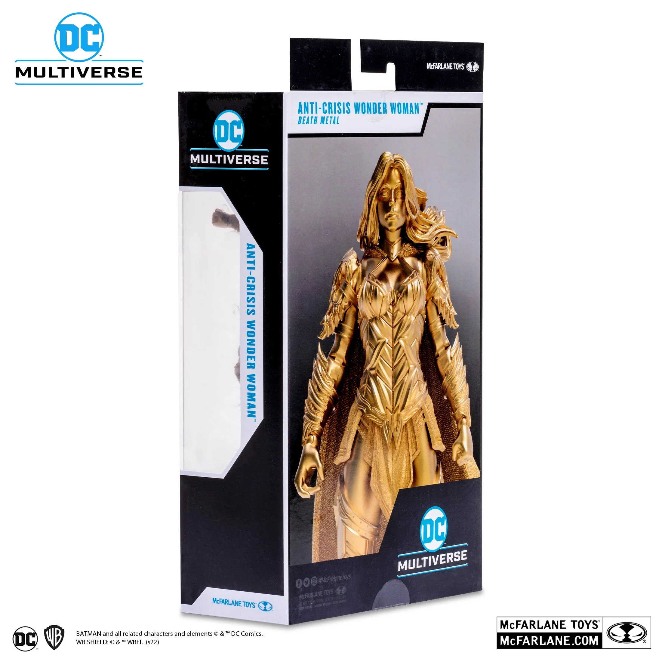 DC Multiverse Anti-Crisis Wonder Woman (Gold Label) Walmart Exclusive - McFarlane Toys