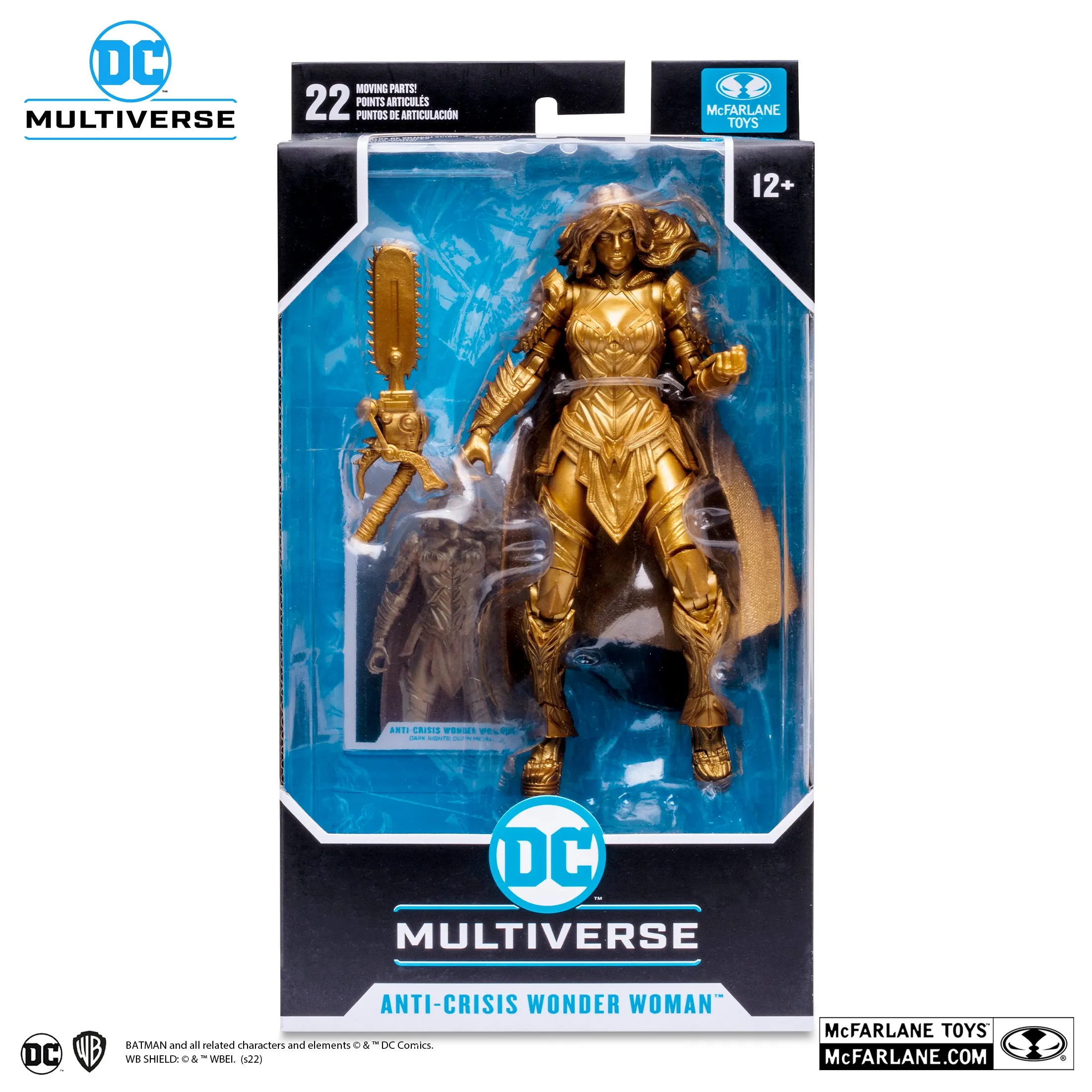 DC Multiverse Anti-Crisis Wonder Woman (Gold Label) Walmart Exclusive - McFarlane Toys