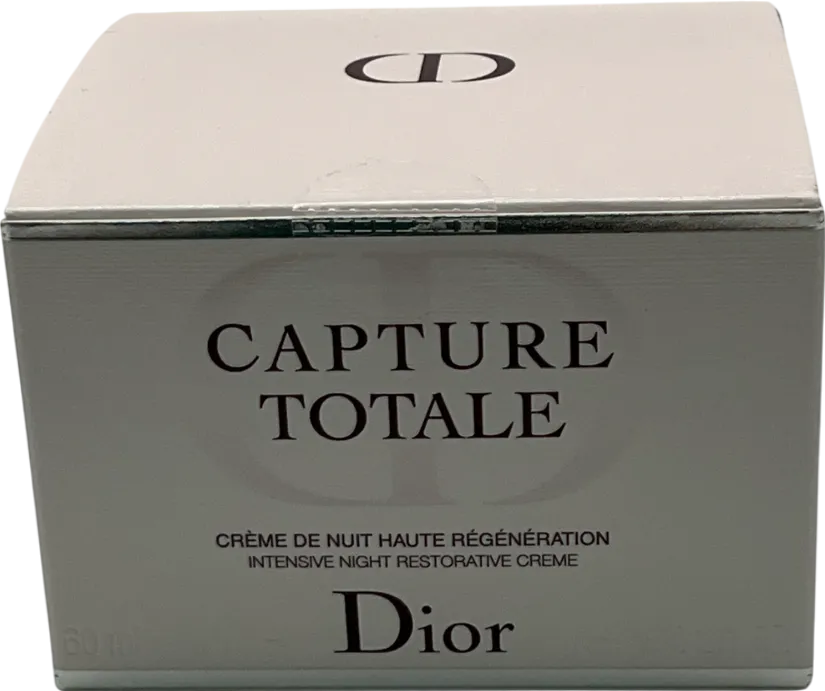 Dior Capture Totale Cream Intensive Restorative Night Cream Face And Neck 60ml