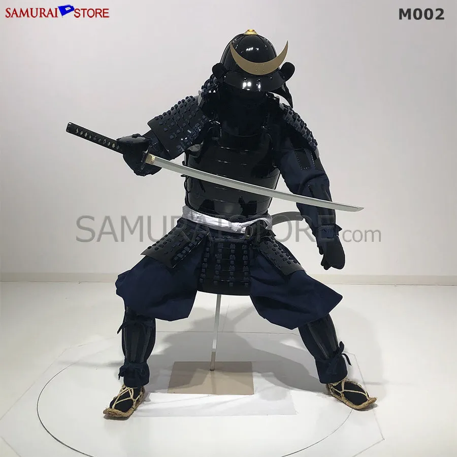 M002 Samurai Armor Warrior Complete Outfits Package BLACK