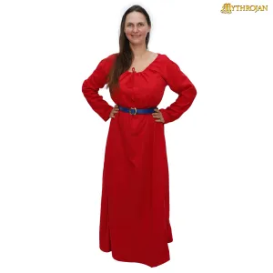 Maiden Dress - Red Cotton