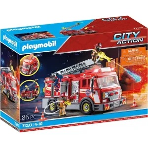 Playmobil 71233 - Fire Truck with Flashing Lights