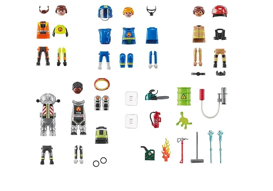 Playmobil Action Heroes - My Figures: Fire Rescue