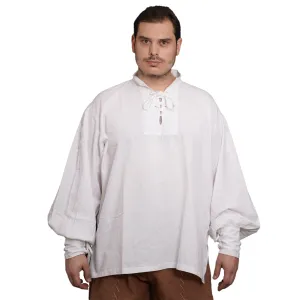 Renaissance Fantasy Pirate shirt - White
