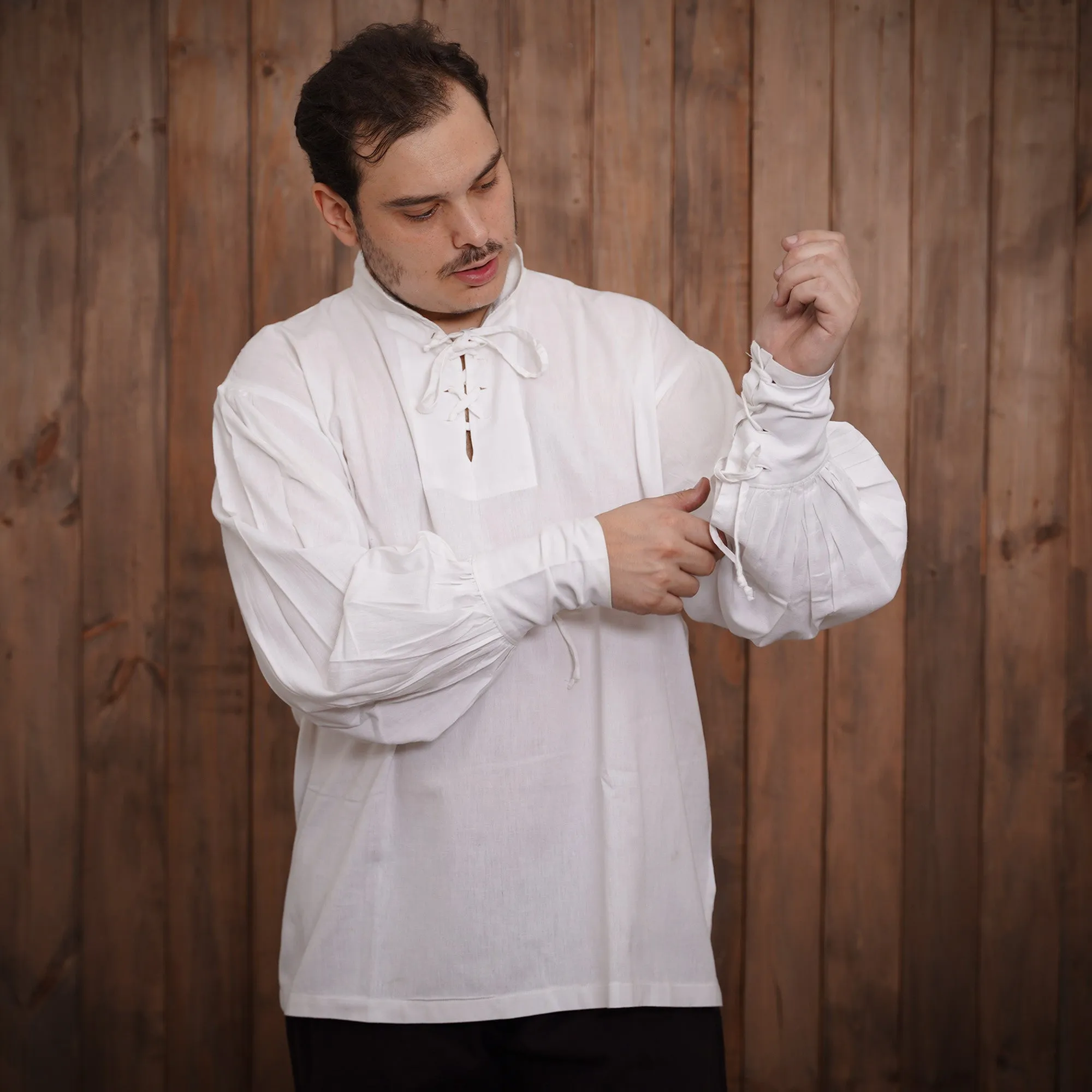 Renaissance Fantasy Pirate shirt - White