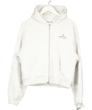 The Couture Club Grey Reset Retreat Zipped Hoodie UK 12