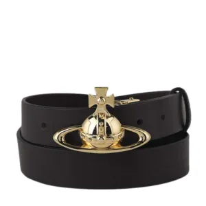 Vivienne Westwood Orb Buckle Gold Belt