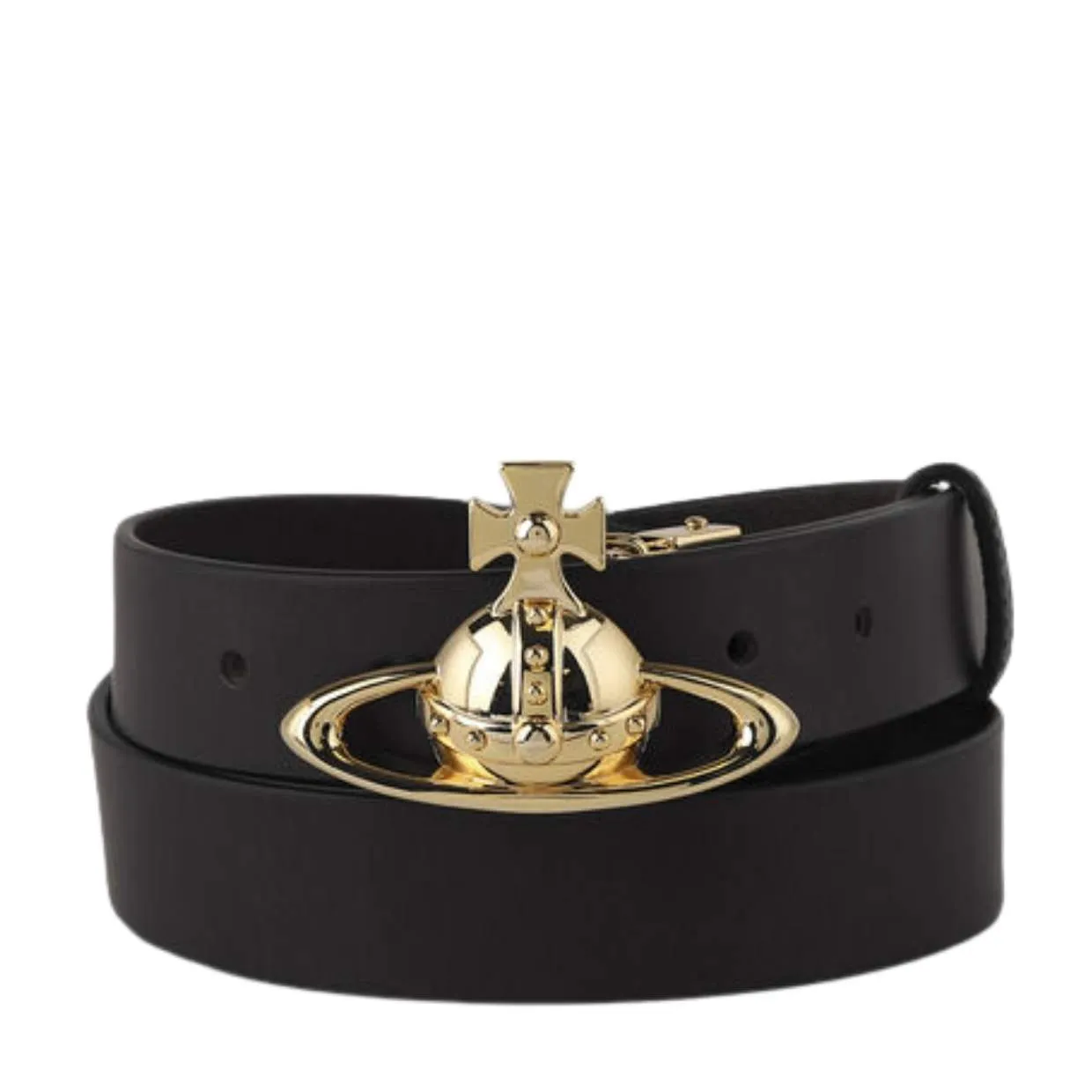 Vivienne Westwood Orb Buckle Gold Belt