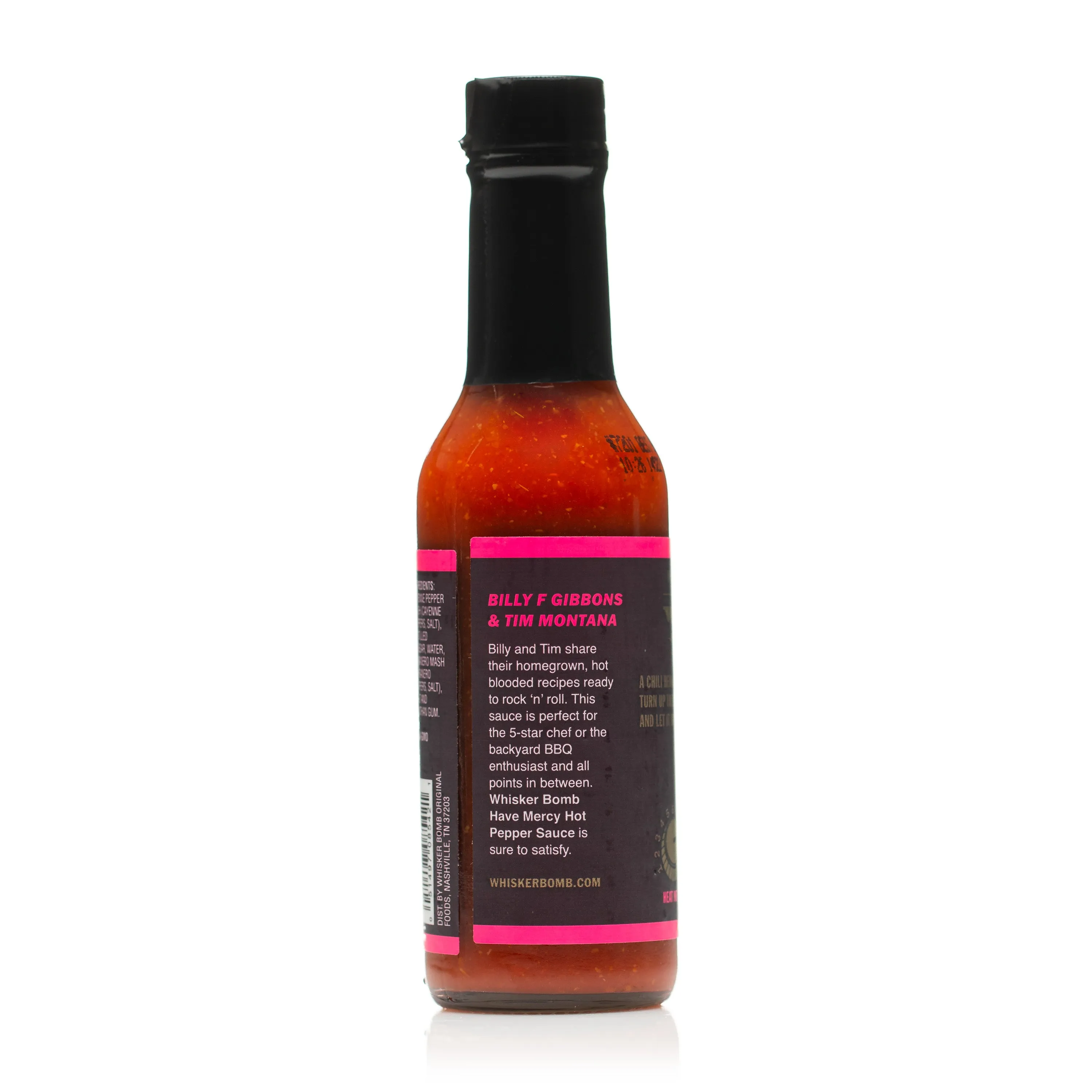 Whisker Bomb Have Mercy Hot Pepper Sauce