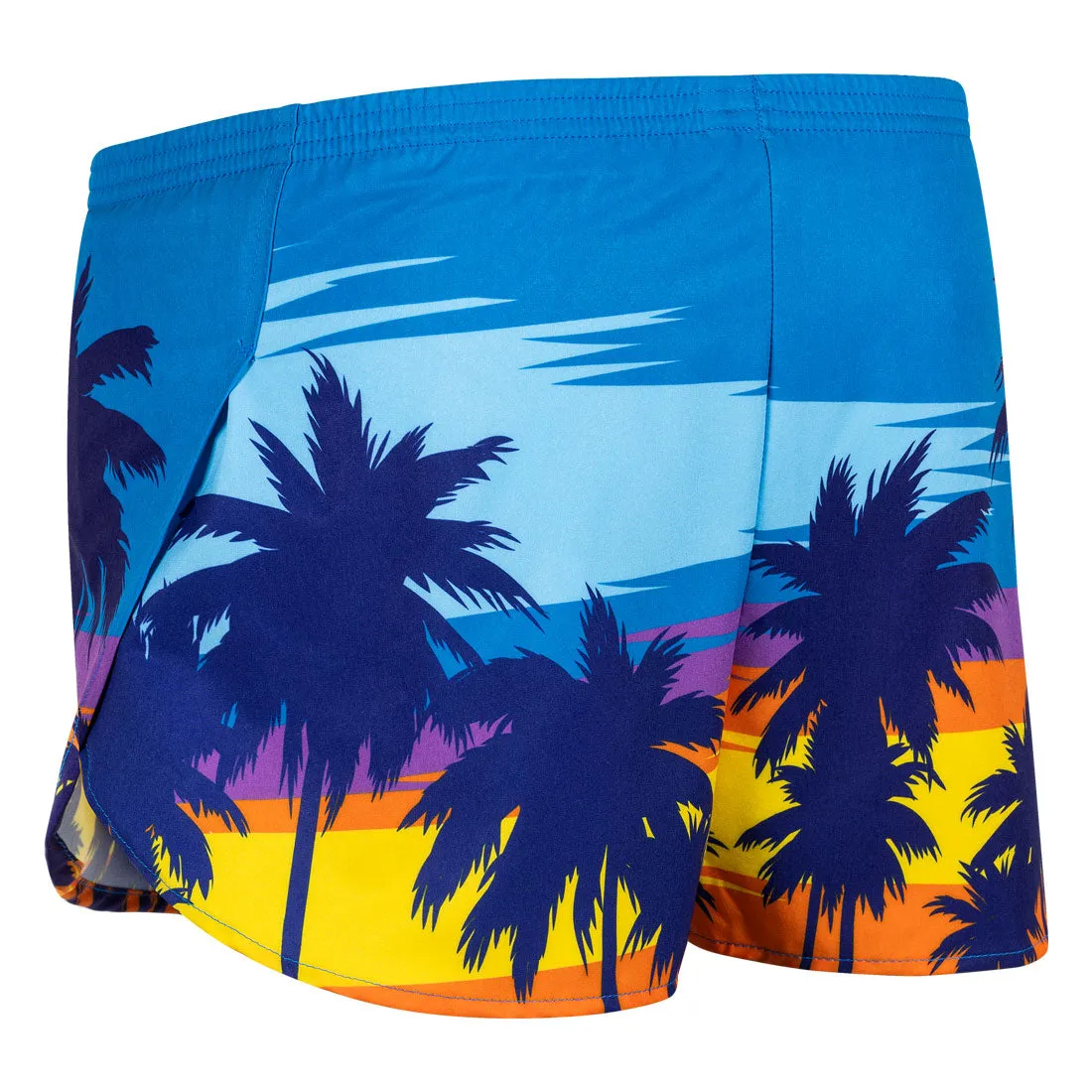 Women's 1" Elite Split Shorts - Sunrise Vibes
